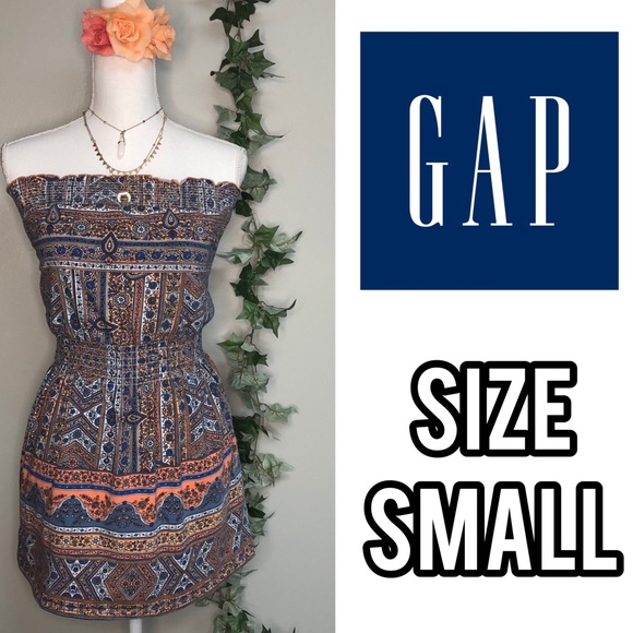 GAP Dresses & Skirts - GAP bohemian strapless dress